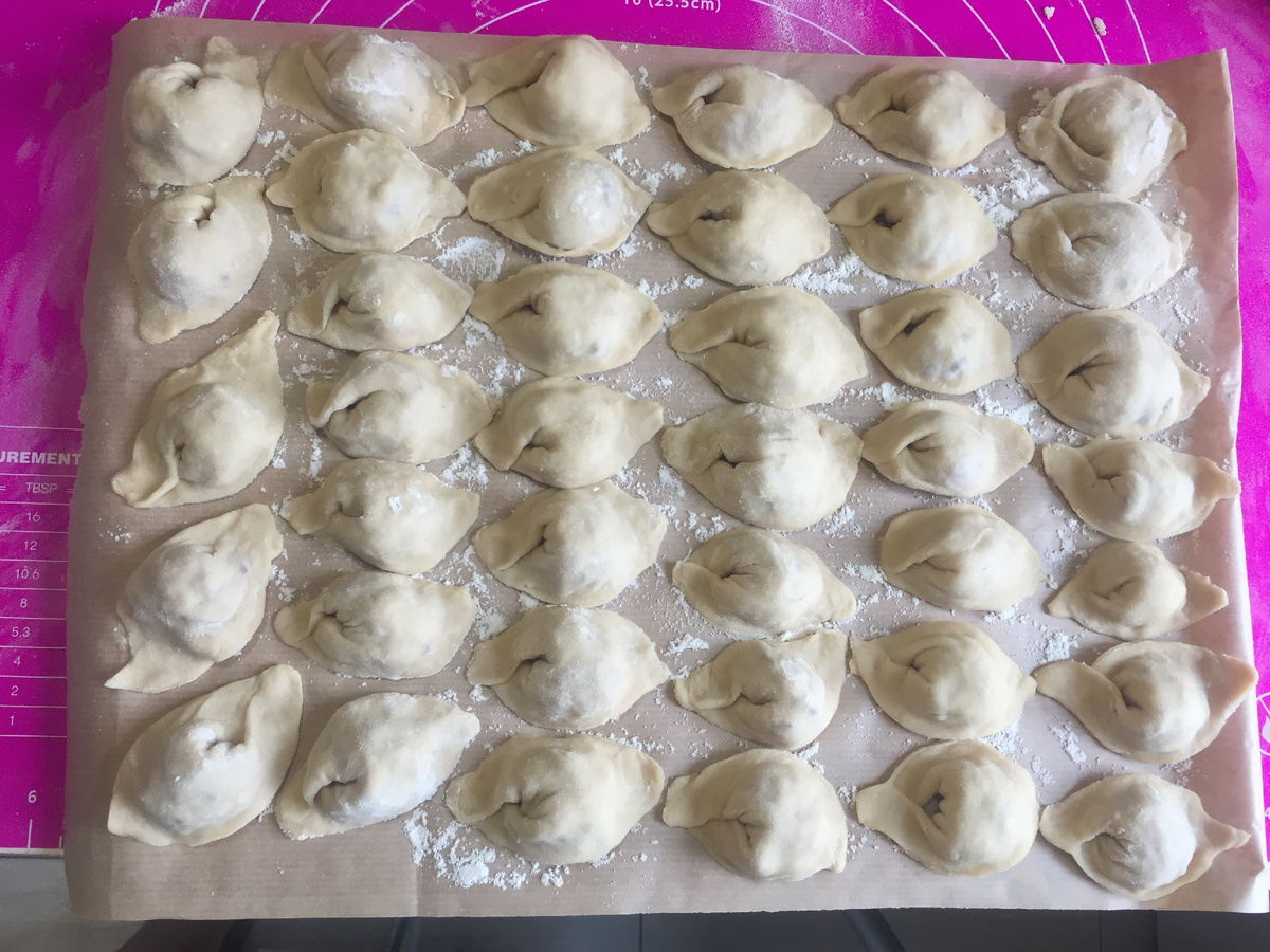 Пельмени для заморозки готовы