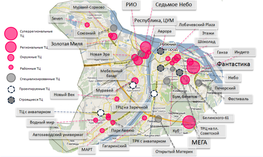 московский район нижний новгород на карте, районы нижнего новгорода на карте, нижний новгород районы города на карте, нижегородский район нижний новгород на карте