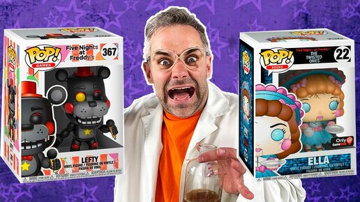 ЛЕФТИ И TWISTED ЭЛЛА! ДОКТОР ЗЛЮ И АНИМАТРОНИКИ ФНАФ FUNKO POP - ЛУЧШИЕ FNAF РАСПАКОВКИ!