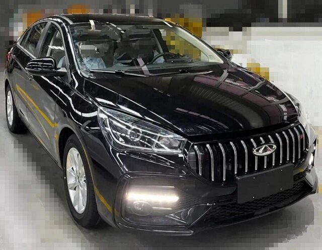 На фото из соцсети: Обновленный седан Chery Arrizo 5 WS