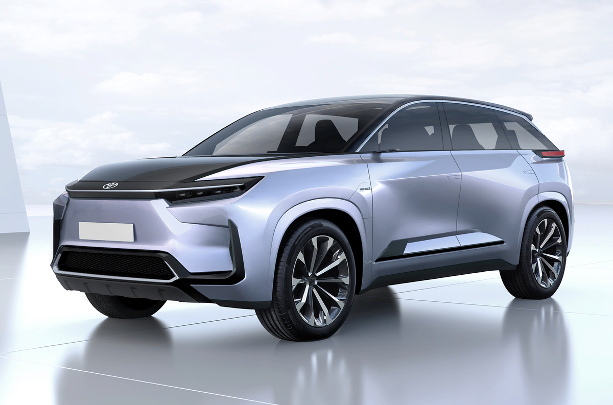 Toyota RAV4 EV концепт 2024