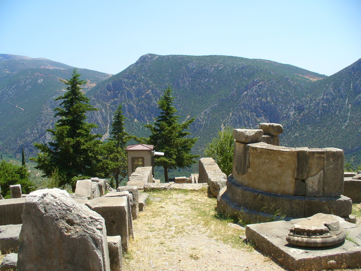 Дельфы. Фото автора