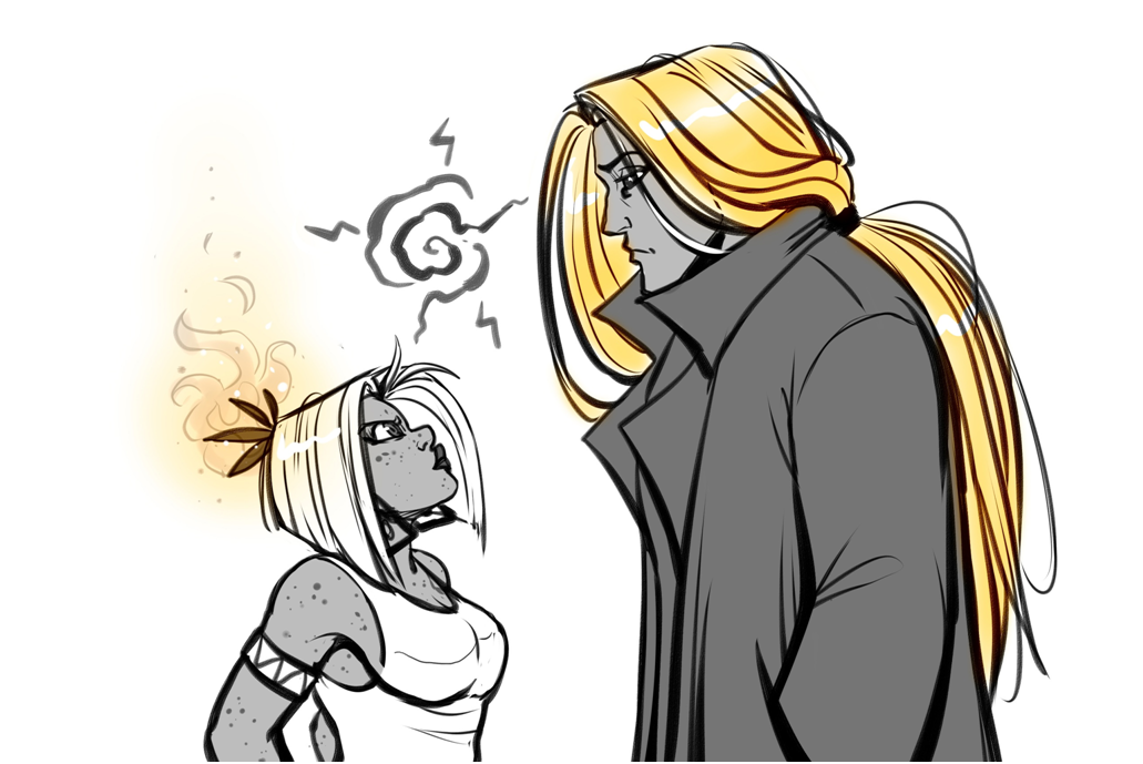 Тот самый маг - хранитель, от которого убежали ребята.