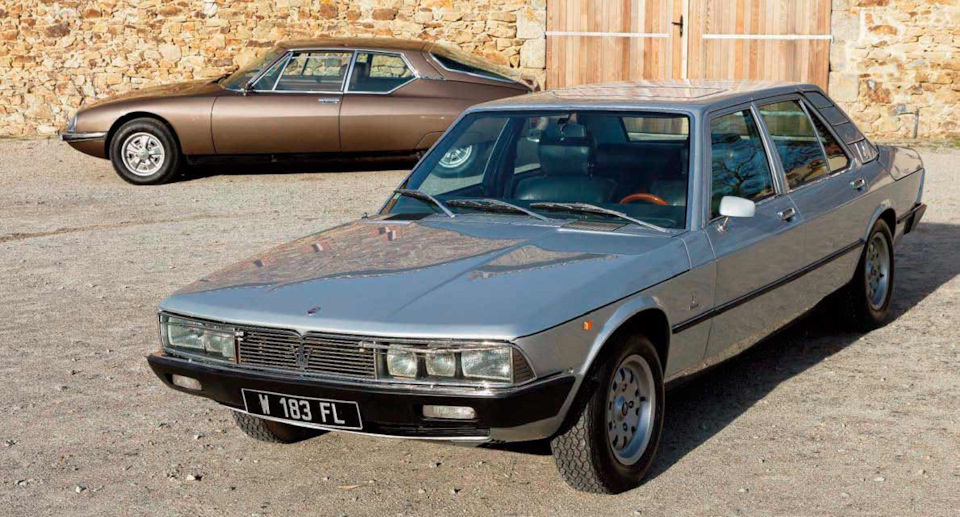 Maserati Quattroporte (AM123) и Citroën SM