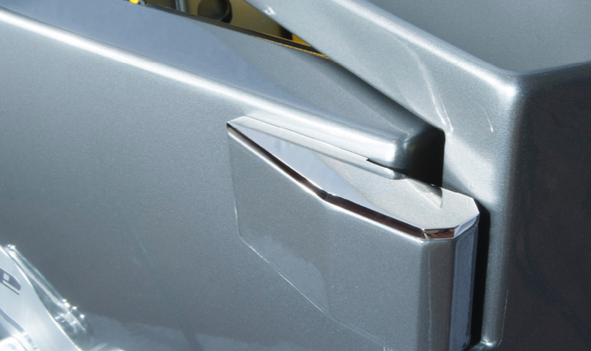 Детали сейфа iLUX в исполнении Silver Metal