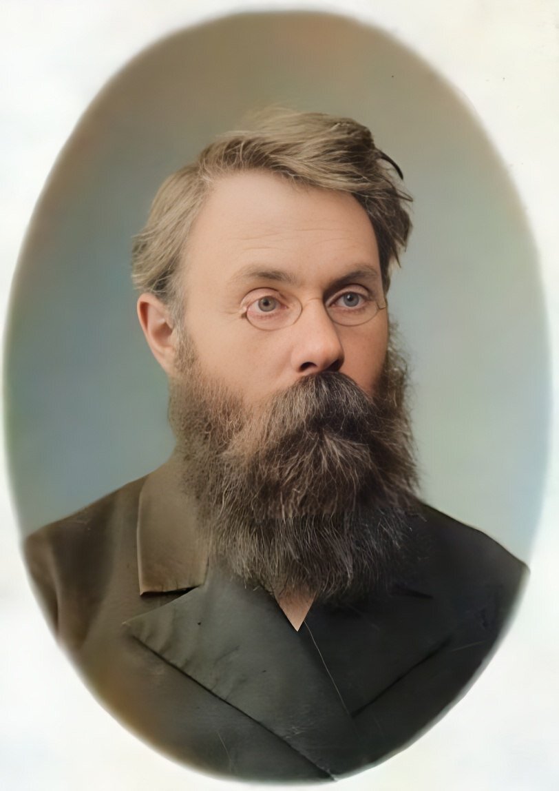 Фотопортрет П. Н. Крылова, 1891 г.