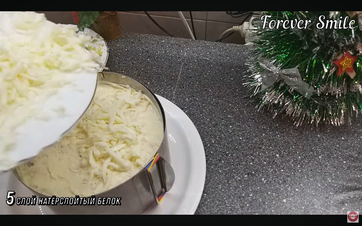 Салат Сказка с копченой курицей слоями рецепт с фото пошагово