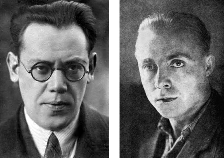 Основоположники донского кино: Мануэль Большинцов (слева) и Александр Грисенко (справа).