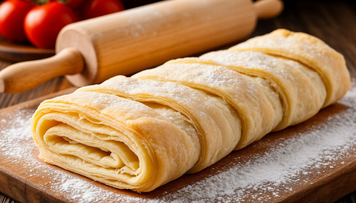 Не выбрасывайте лишние края — это золото слоёного теста!