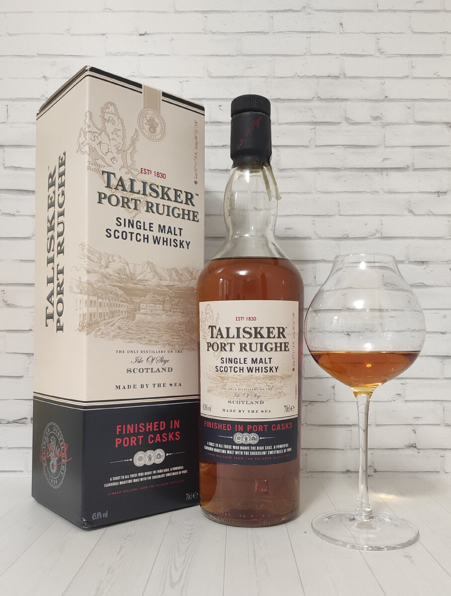 Торфяной дым, море и портвейн в островном виски Talisker Port Ruighe ...