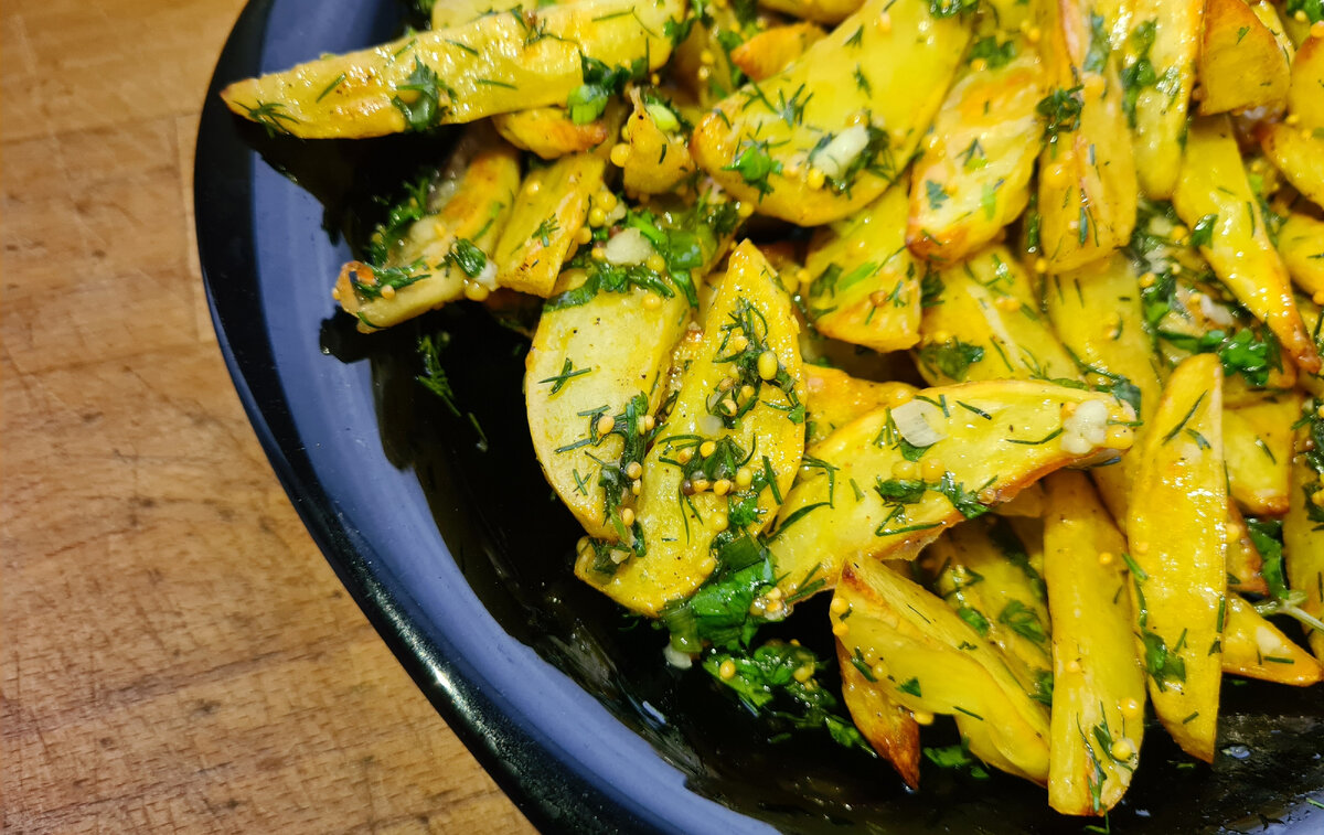 Ароматный картофельный салат