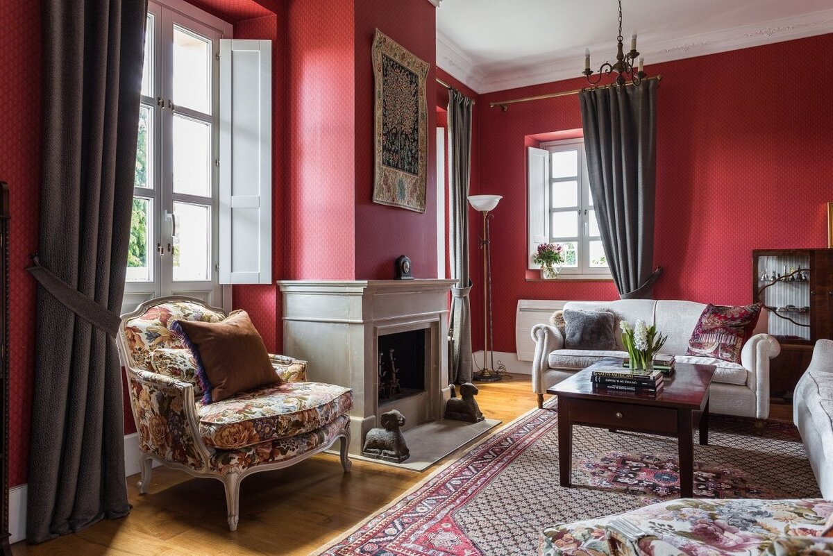 Традиционный английский интерьер.