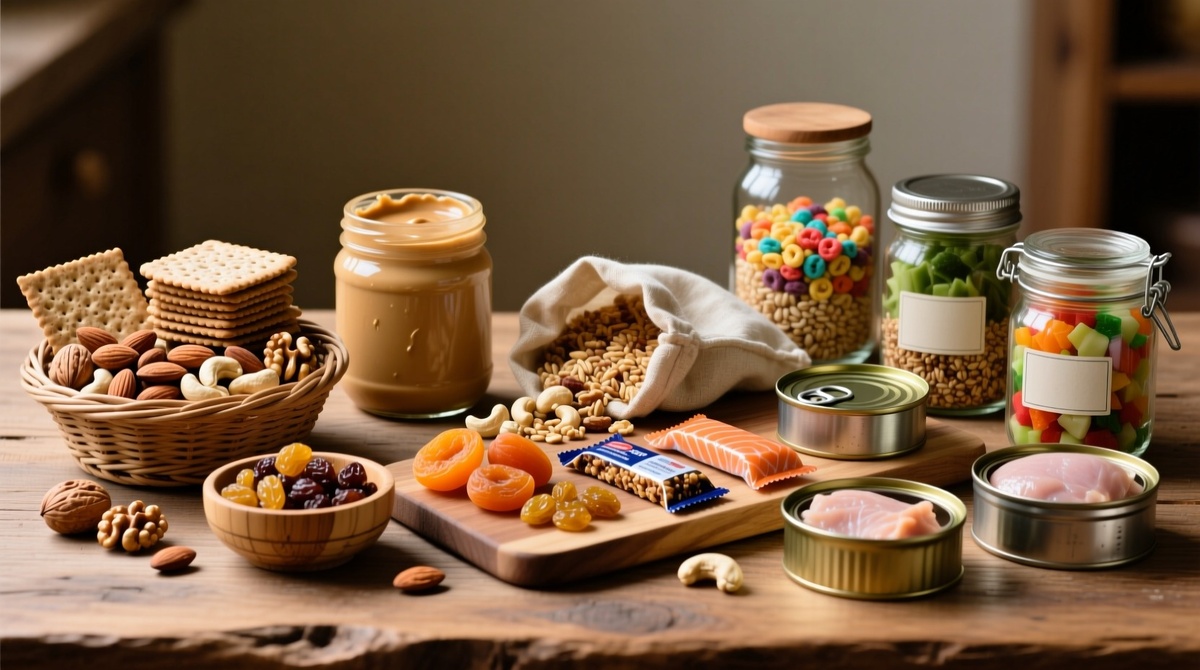 Запас необходимых непортящихся продуктов питания поможет вам пережить бурю с меньшим стрессом