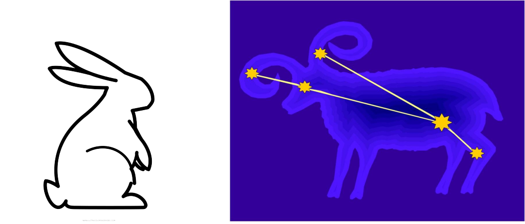 Овен вполне может быть заменен на Зайчика.
