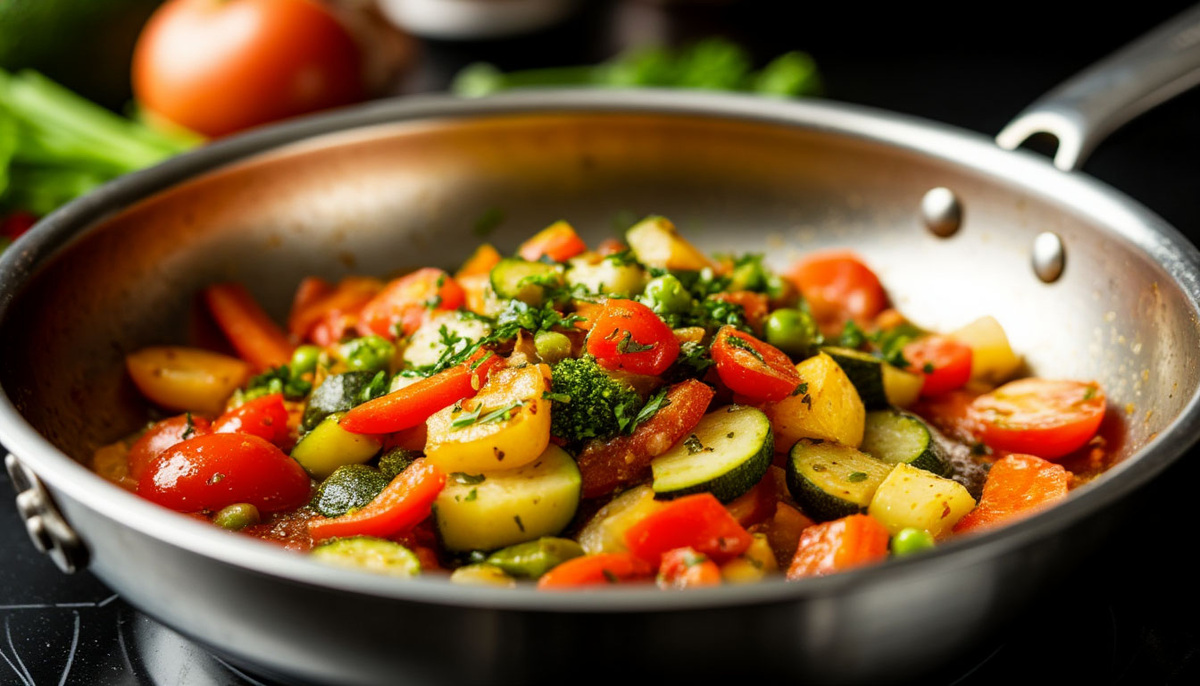 Приготовить по-настоящему вкусные соте из овощей несложно, но нужно немного подумать