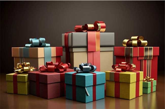 новогодние подарки