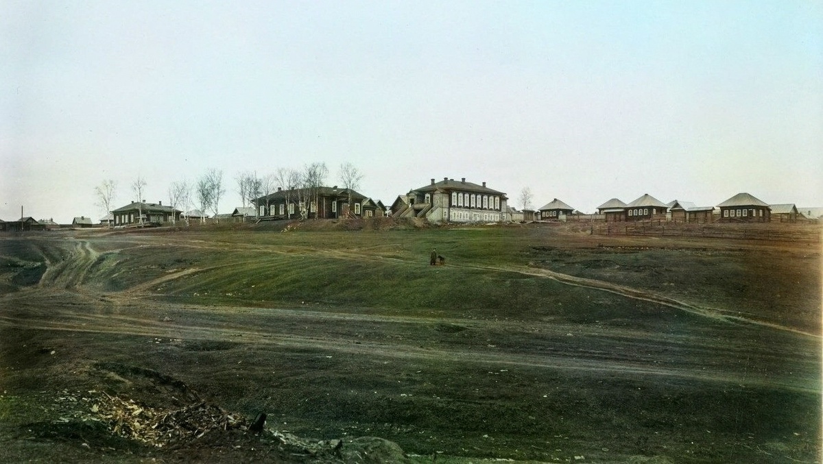 Земская больница в Турьинских рудниках, 1904 год