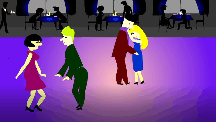 В ресторане