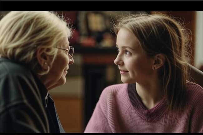 общение с пожилым человеком