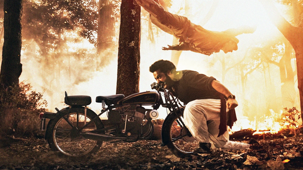 Драка с применением мотоцикла