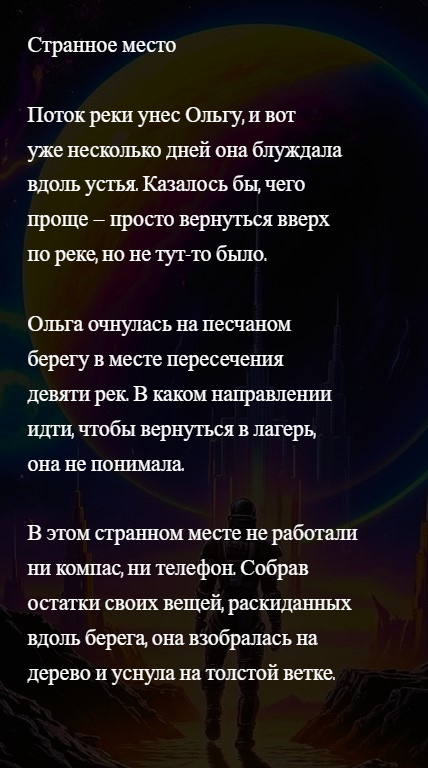 Страх каменный. Дополнительный короткий рассказ. Стиль - фантастика.
