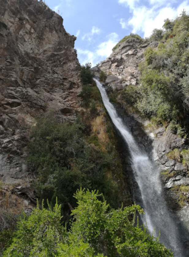 Cascada Apoquindo, Чили водопады