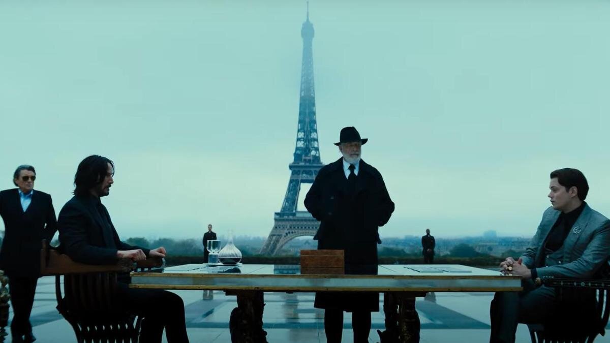    Эпизод из фильма «Джон Уик 4»:YouTube/Kinoman