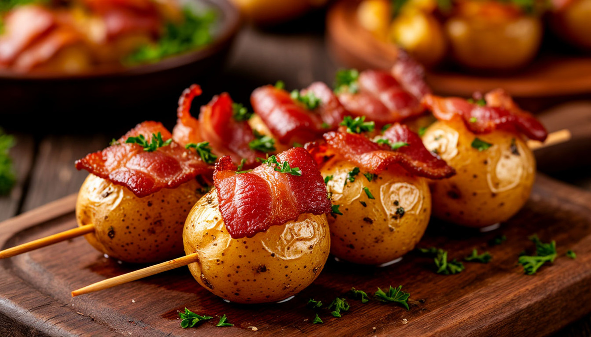 Такой картофель запекается быстрее, подходит для вечеринок, а его аромат распространяется гораздо дальше