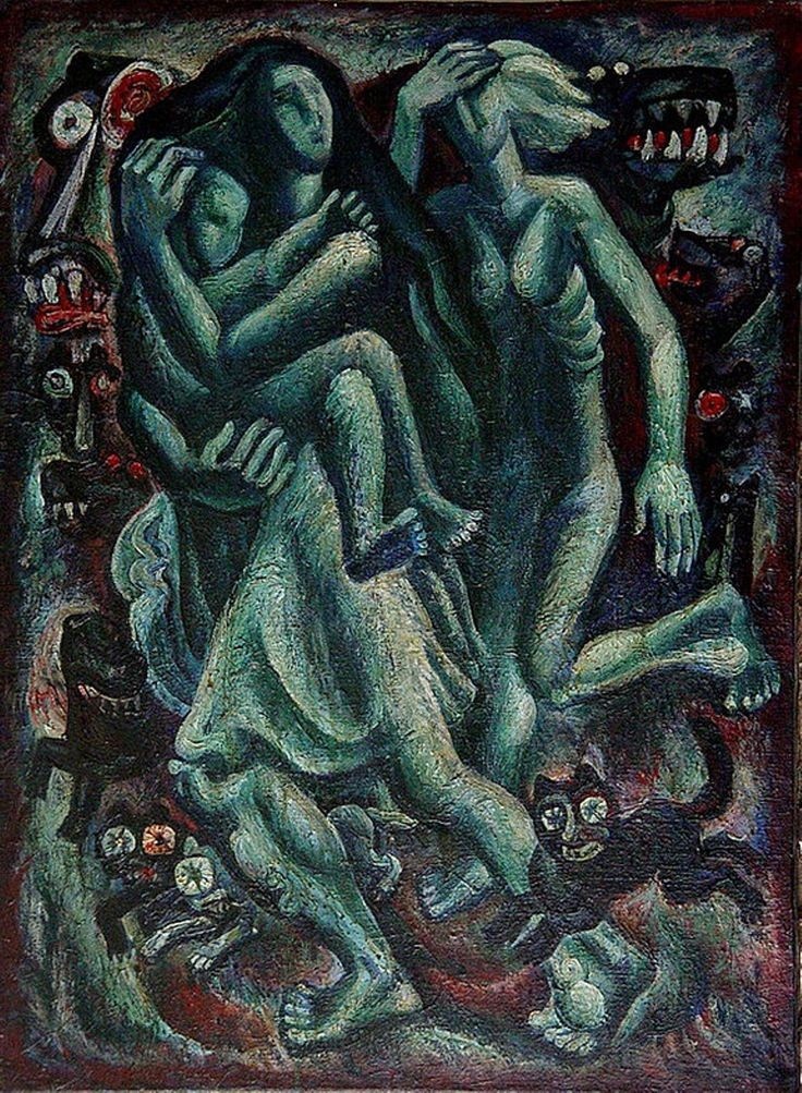 Картина Eldara Orucova "Беженцы"