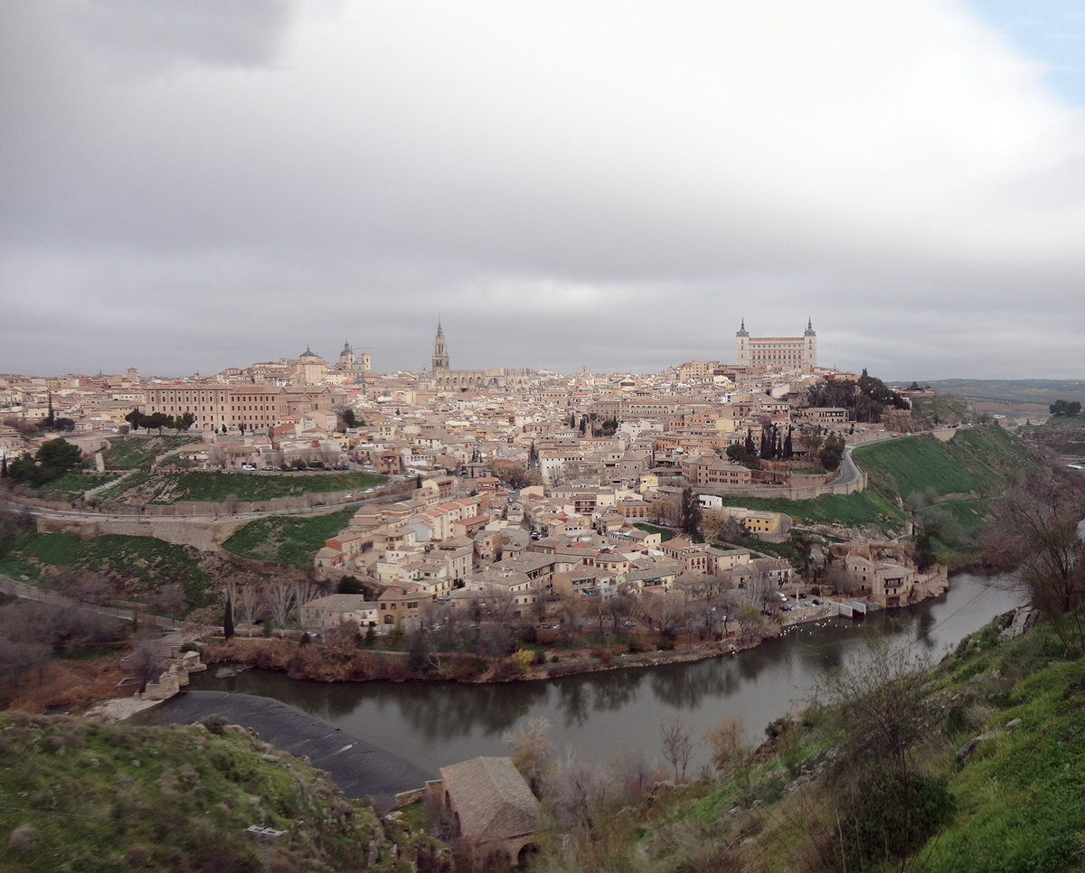 Толедо зимой. Испания.