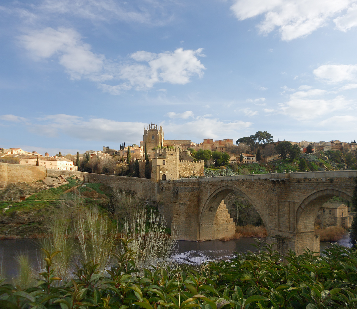 Толедо зимой. Испания.