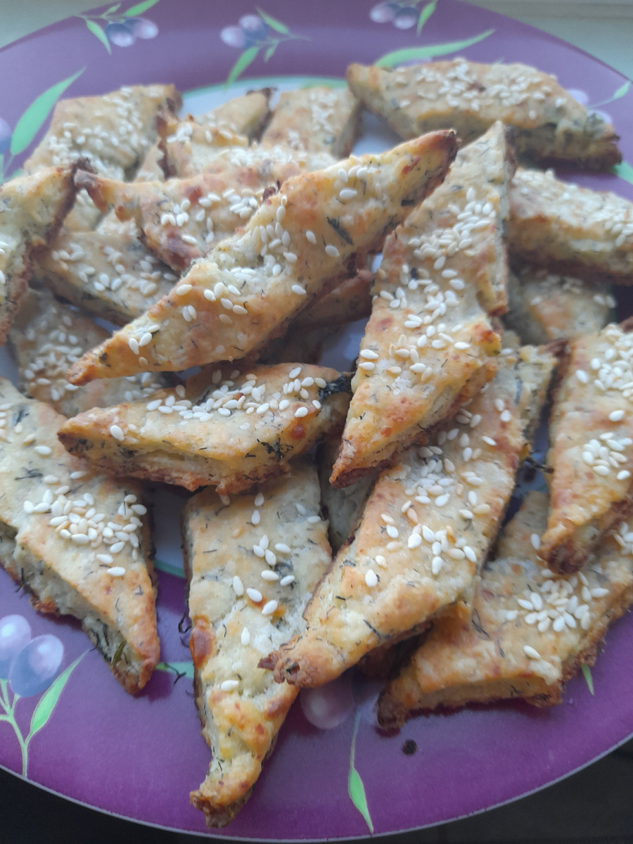 Творожное печенье