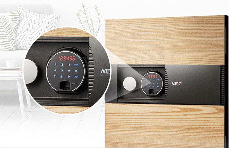 Простой и надежный электронный кодовый замок Diplomat с биометрией (отпечаток пальца)