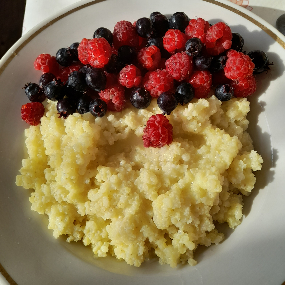 Фото автора.  Завтрак