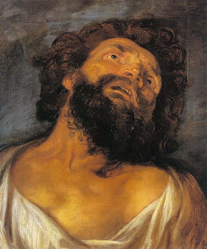  Голова вора - Антонис ван Дейк. 1617-1618