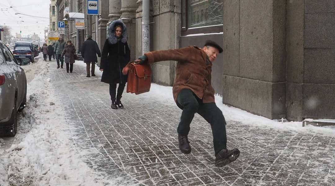 Пережить гололёд и остаться в живых