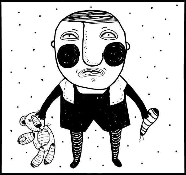 Объектные отношения: в одной руке медвежонок, а в другой лапа медвежонка;  У доктора дочка, они приехали на день рожденья к одному мальчику. Подарили вот такенную машину. Мальчик покосился…
Спрашивает:
– Ты же врач?
– Врач…
– Никуда не уходи!..
Теперь доктор сидит, пришивает лапу медведю. Аккуратненько так, крепко-накрепко. Он хирург по образованию, а в клятве Гиппократа говорится про помощь всем печальным существам, не только людям ♦https://www.facebook.com/groups/456794516776462/posts/762303746225536/