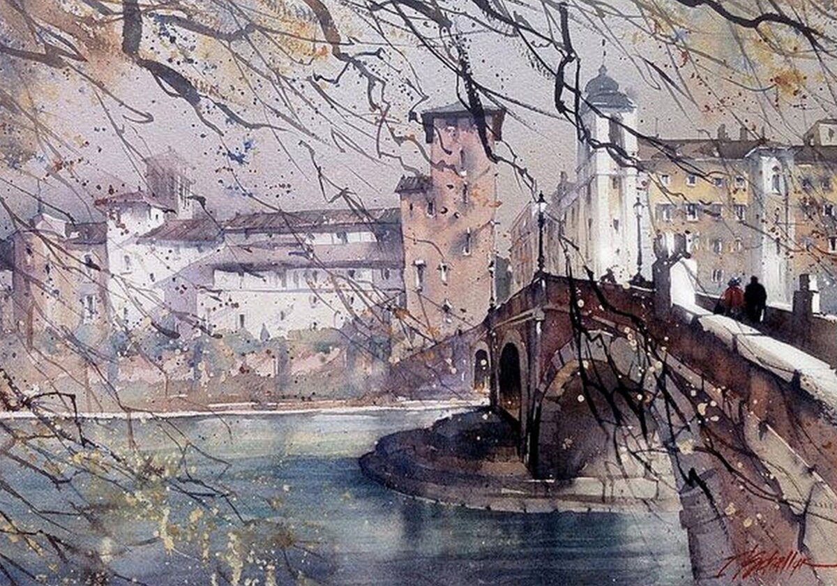 © Томас Шаллер  / Thomas W. Schaller / * 1967 / Ponte fabricius - rome / Понте Фабрициус - Рим
