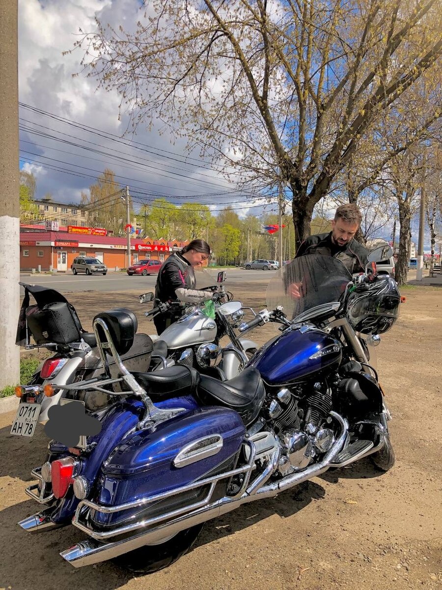 Передние дуги спрятаны в валенках