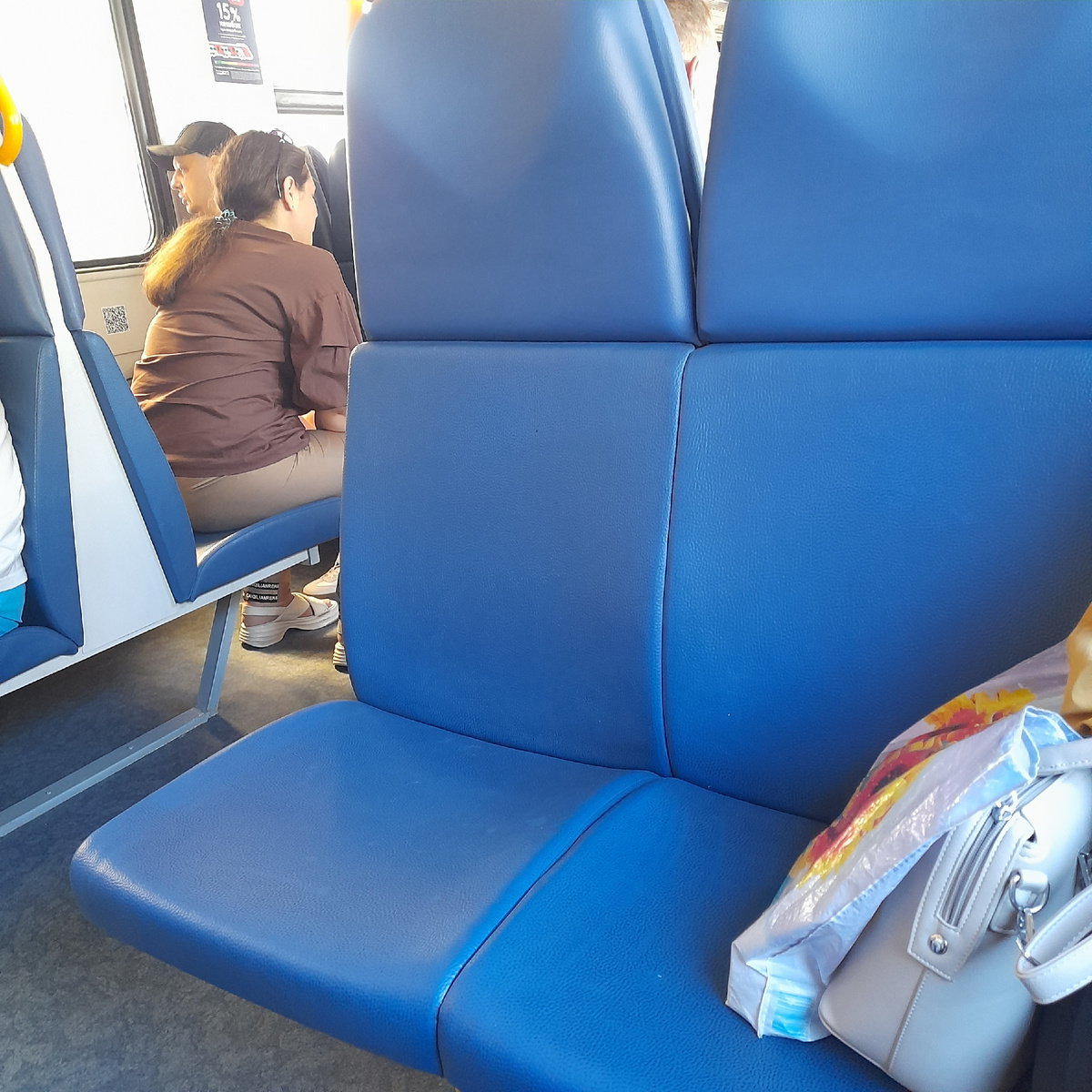 Фото автора.  В электричке