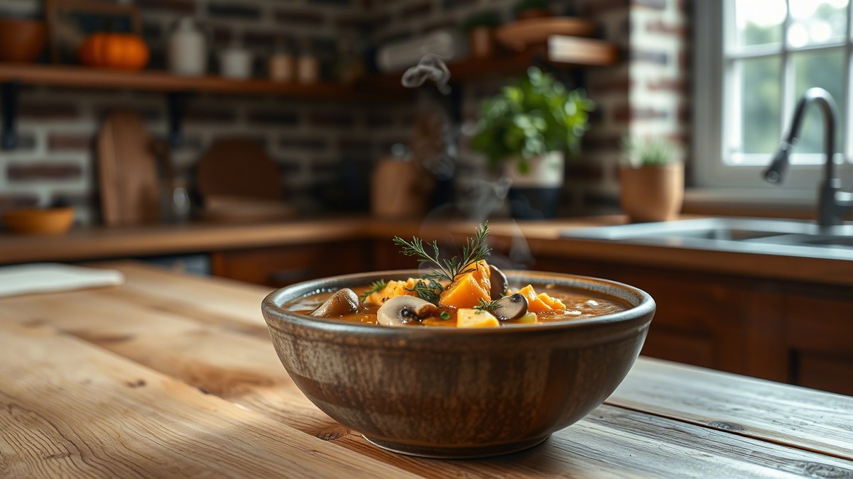 Такой суп разнообразит ваше повседневное меню обеденного стола