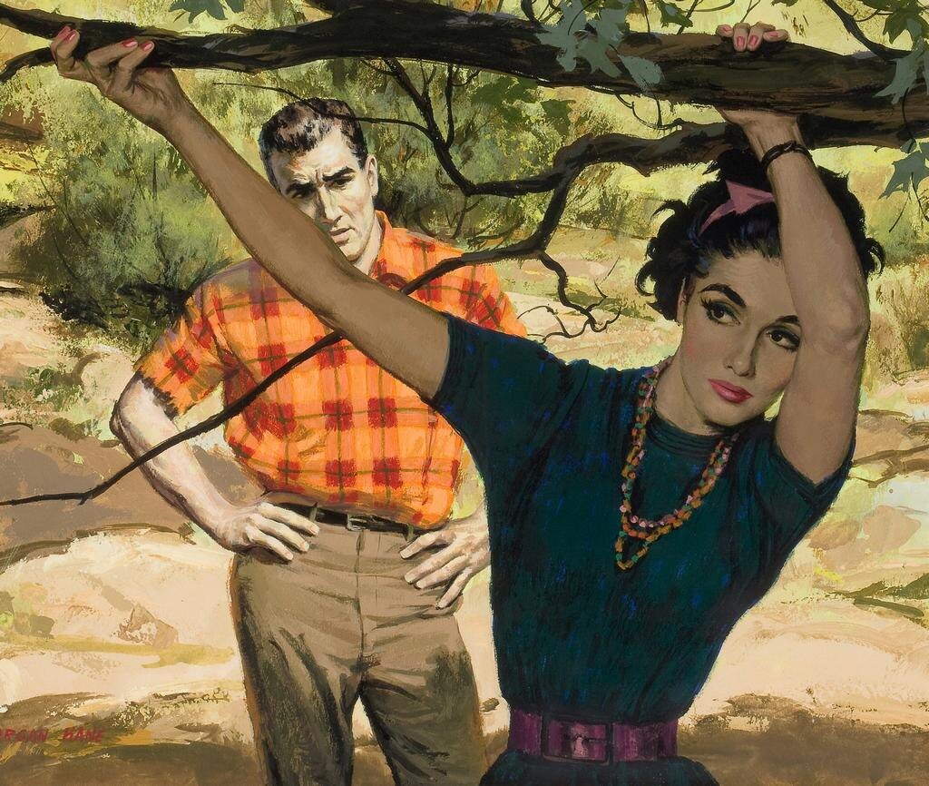 © Morgan Kane / Морган Кан / * 1916 / American illustrator