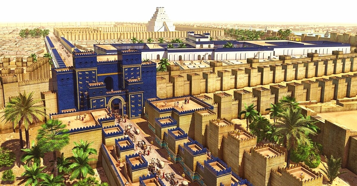 Врата богини Иштар в Вавилоне