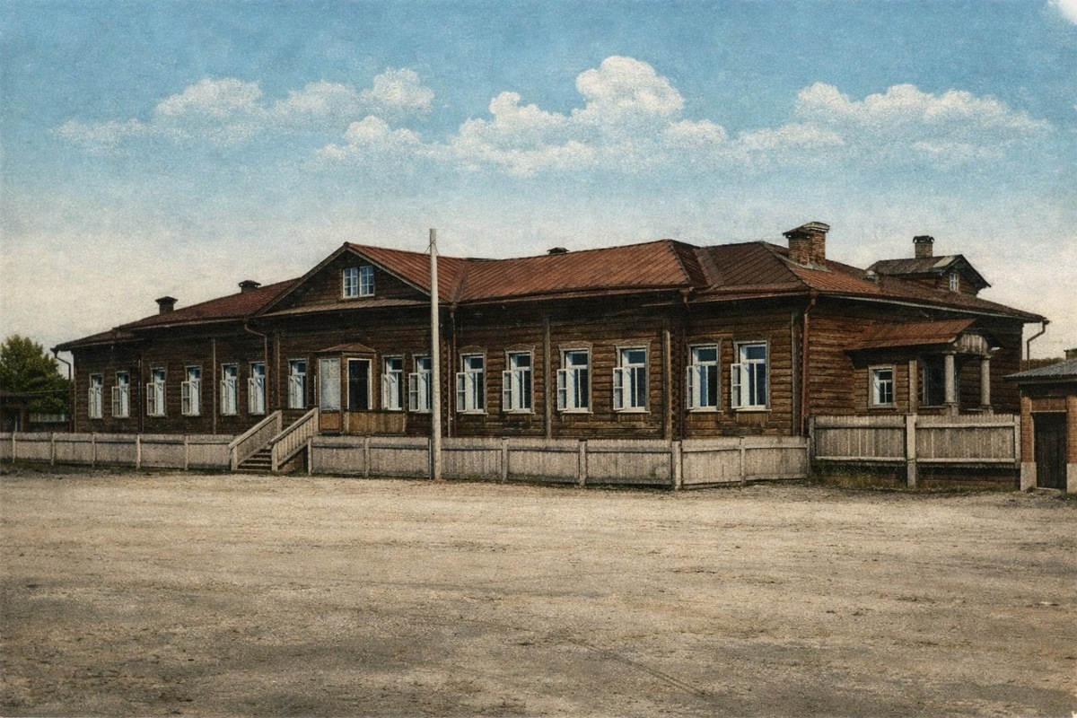 Здание новой больницы в Богословском заводе