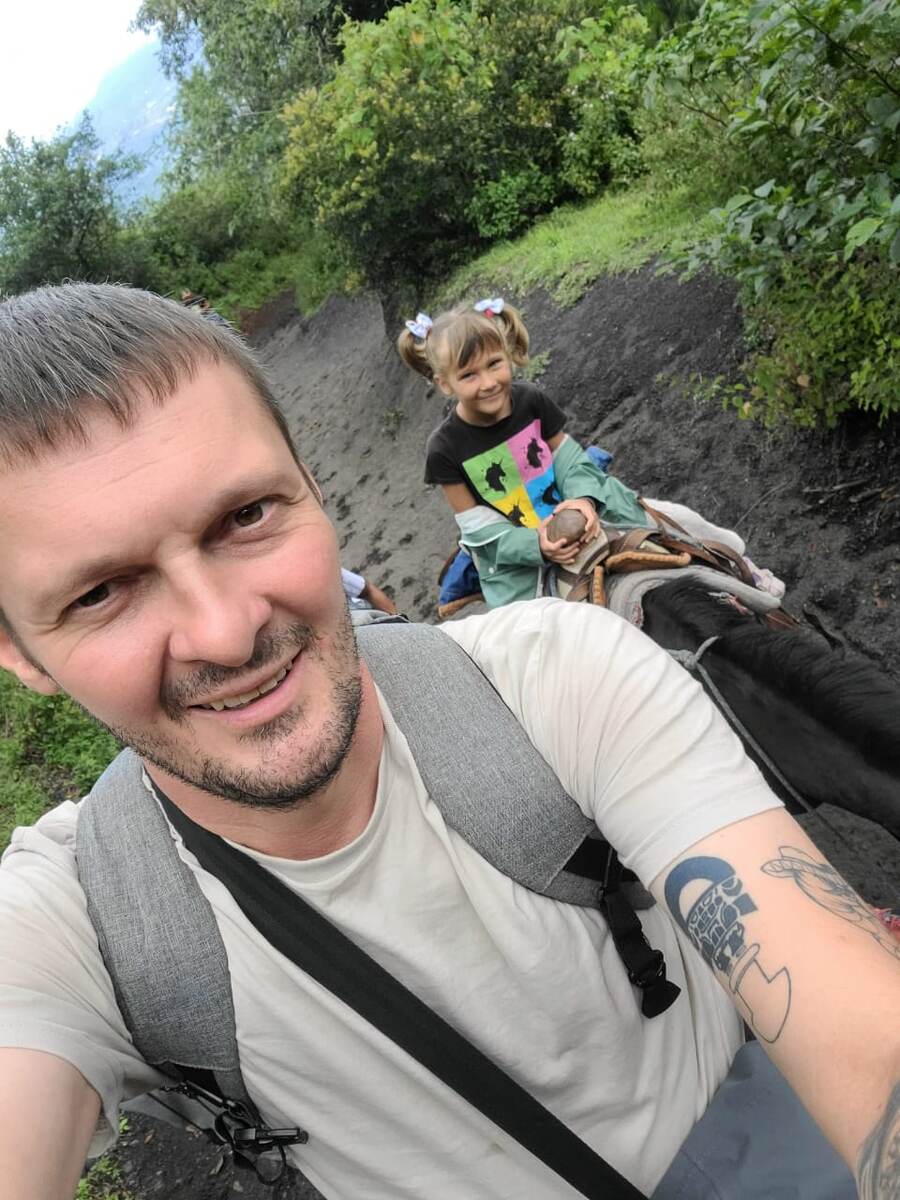 Дорога к вулкану Пакайя Гватемала