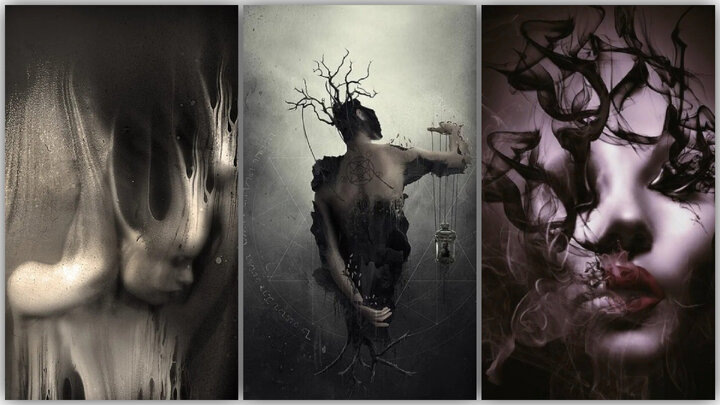 Фото из сети интернет: примерно так выглядели Души в потустороннем Зеркале