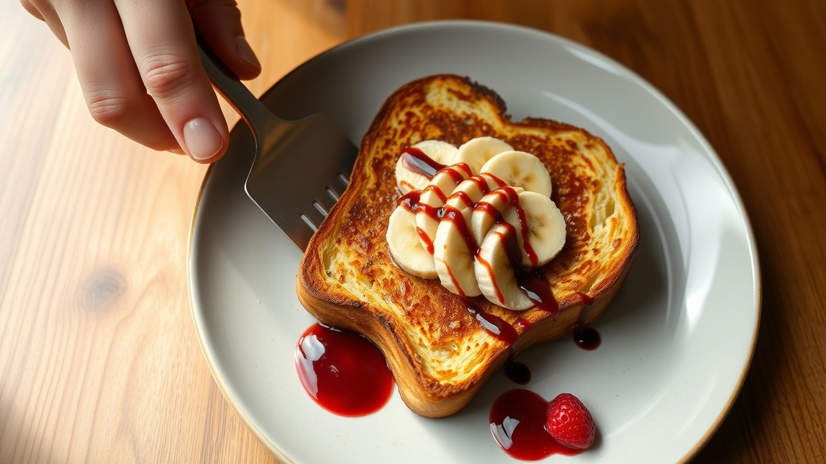 Используйте халу, и по вкусу тосты будут похожи на пончик со вкусом банана