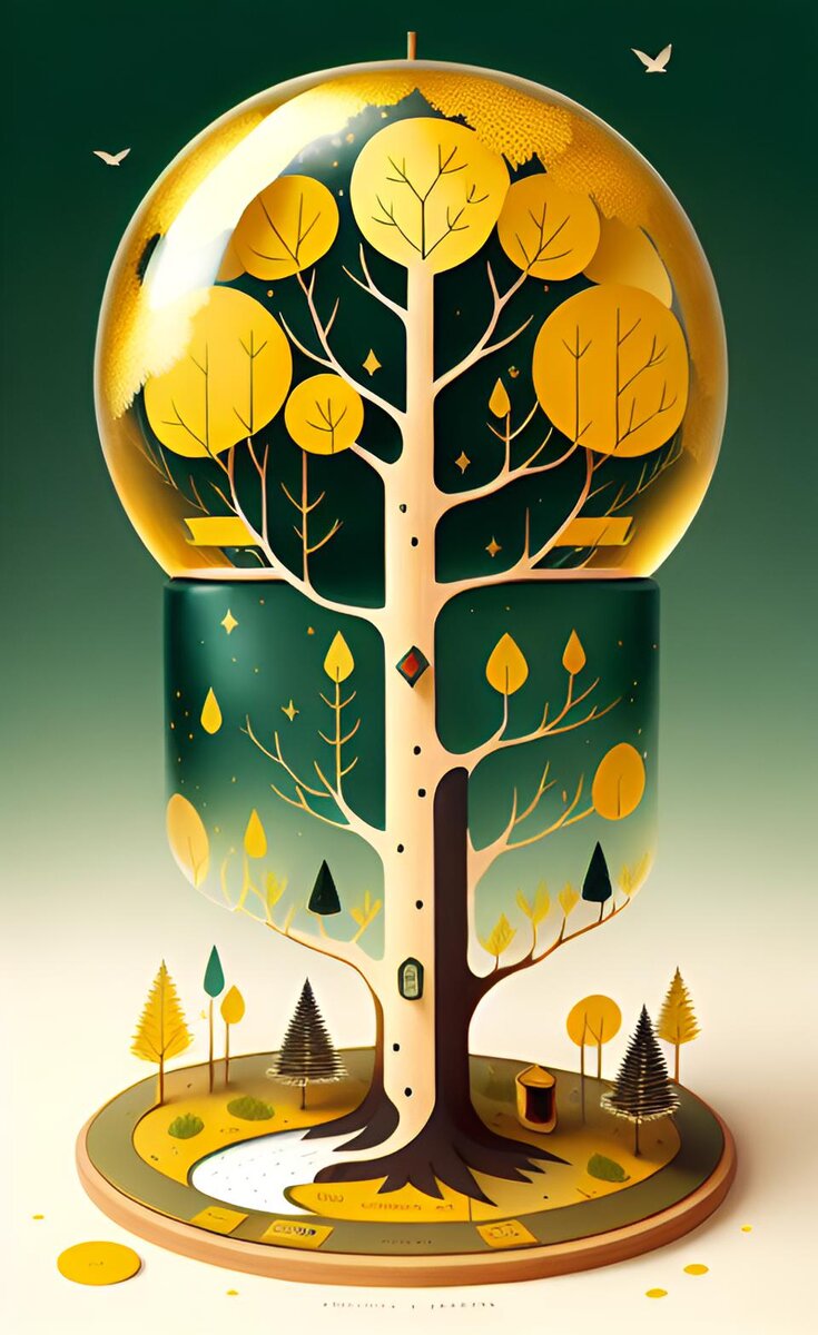 Изображение сгенерировано нейросетью Dream by Wombo