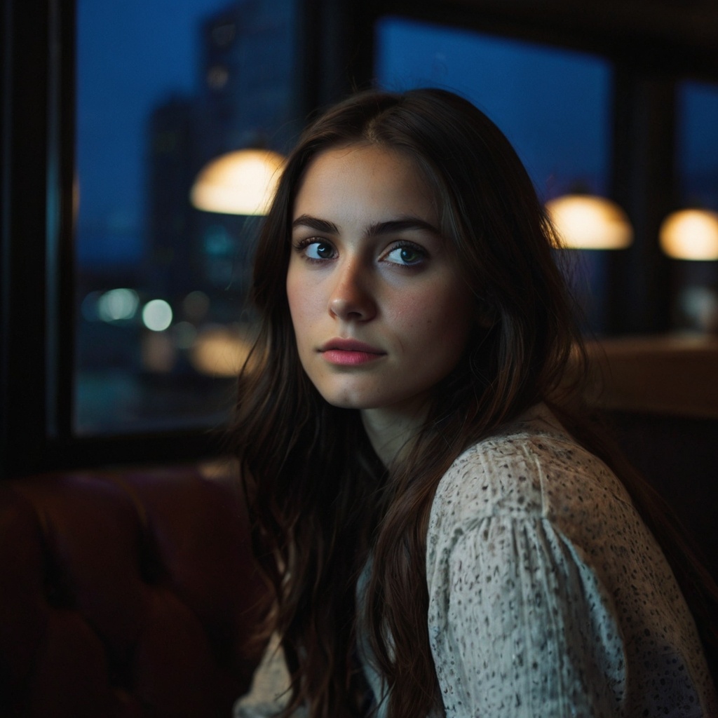 Девушка у окна