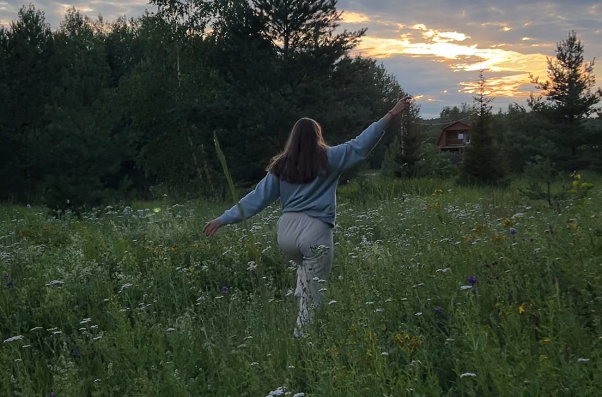 где-то в полях у Переславля-Залесского